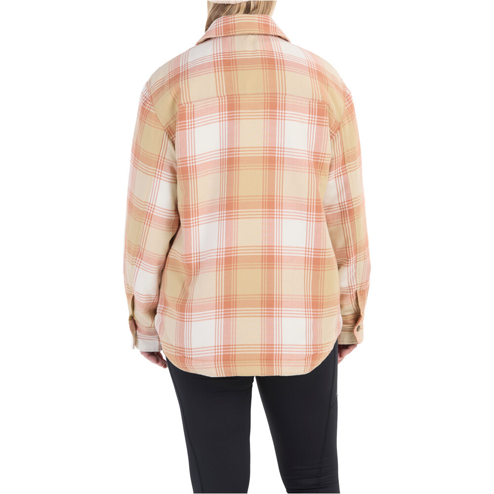 Marmot chaqueta outdoor mujer Wm's Ridgefield Sherpa Flannel Jacket vista trasera