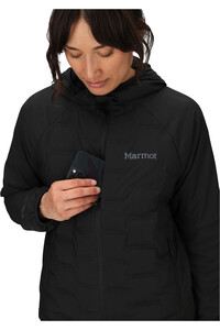 Marmot chaqueta outdoor mujer Wm's WarmCube Active Aerothermal Hoody vista detalle