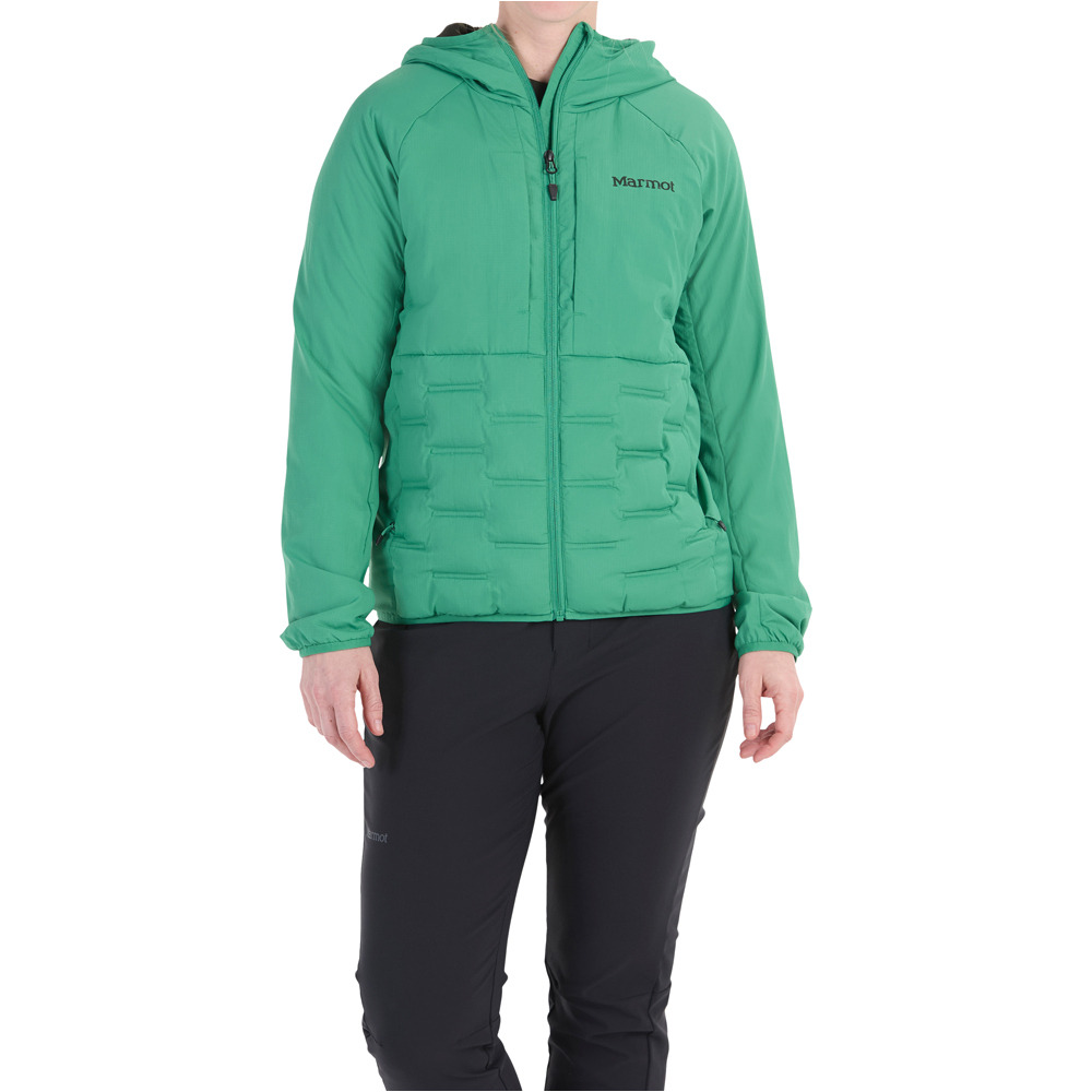 Marmot chaqueta outdoor mujer Wm's WarmCube Active Alt HB Hoody vista frontal