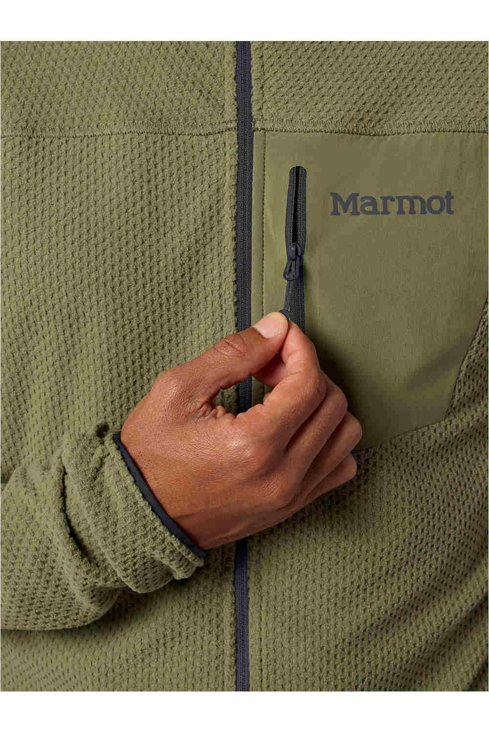 Marmot forro polar hombre AirFleece Jacket vista detalle