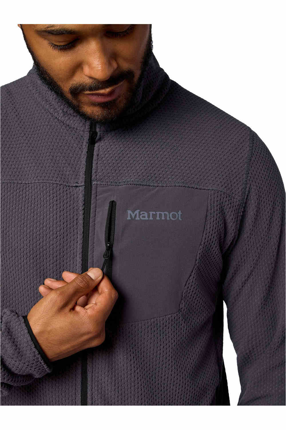 Marmot forro polar hombre AirFleece Jacket vista detalle