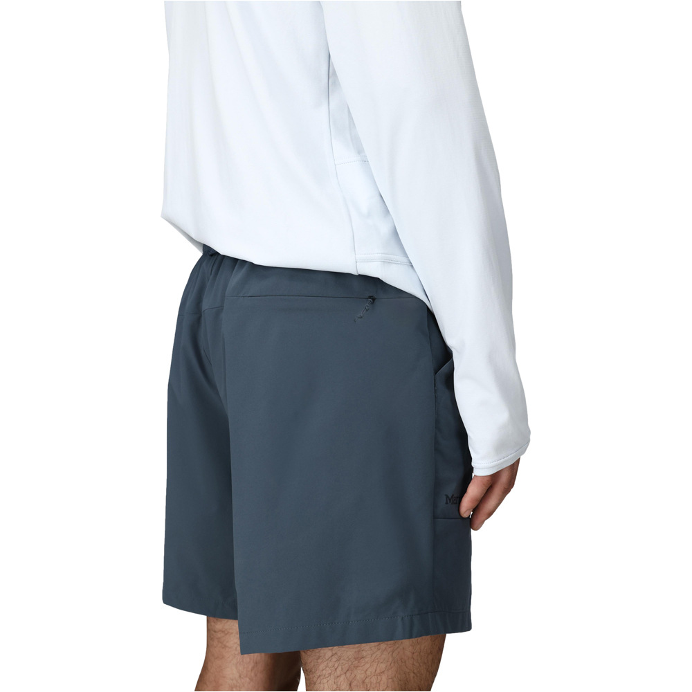 Marmot pantalón corto montaña hombre AirExchange SolarShield Short 7 vista detalle