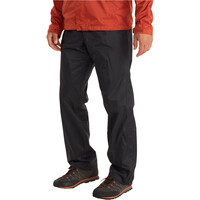 Marmot pantalón impermeable hombre PreCip Eco Full Zip Pant Long vista frontal