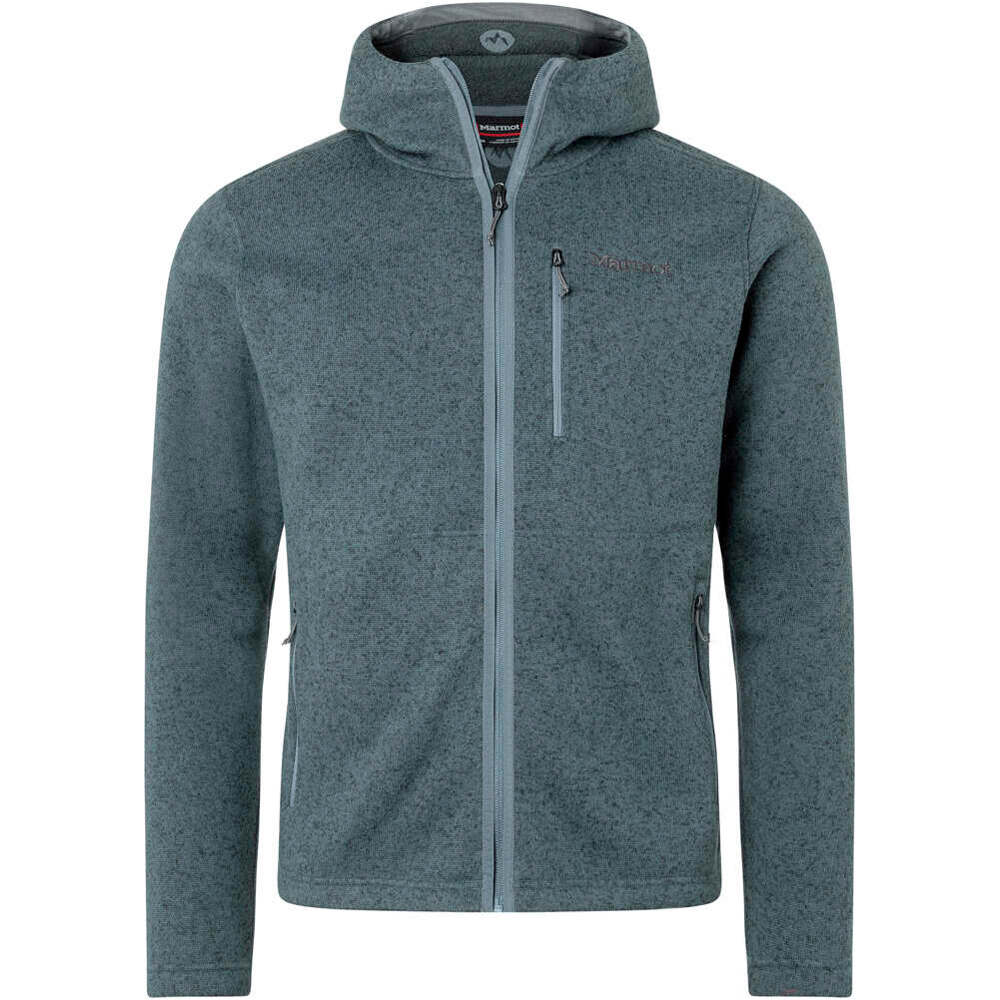 Marmot Sudaderas Montaña Hombre Drop Line Full Zip Hoody 03
