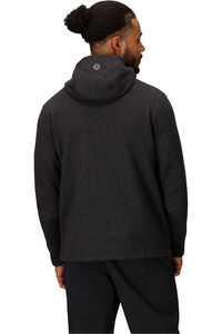 Marmot Sudaderas Montaña Hombre Drop Line Full Zip Hoody vista trasera