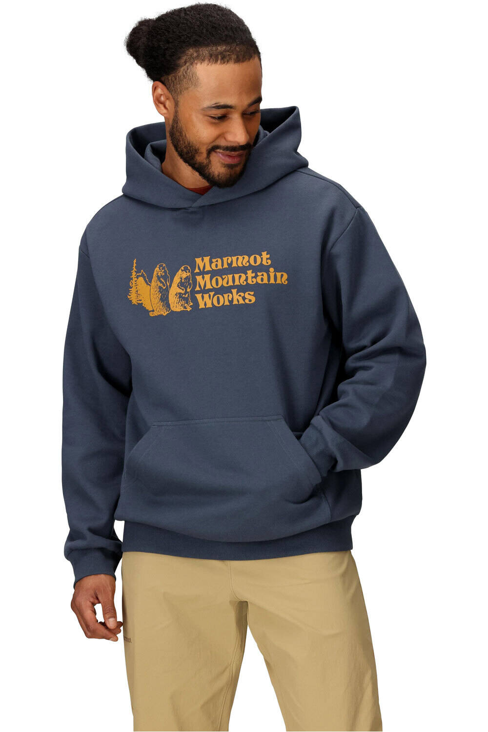 Marmot Sudaderas Montaña Hombre MMW Hoody vista frontal