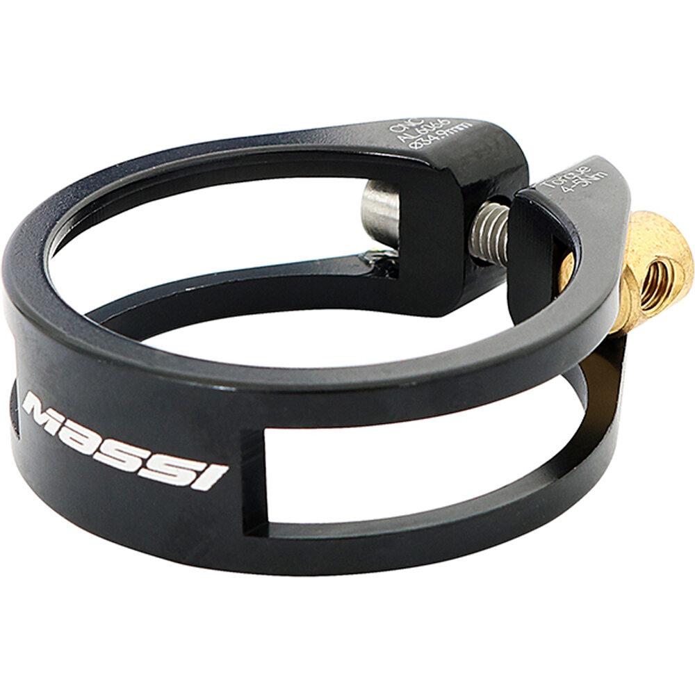 Massi accesorios sillines y tijas ABRAZADERA TIJA CS7075 34,9 vista frontal