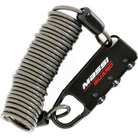 Massi candado bicicleta COMBINACION LIZARD   3X1800MM vista frontal