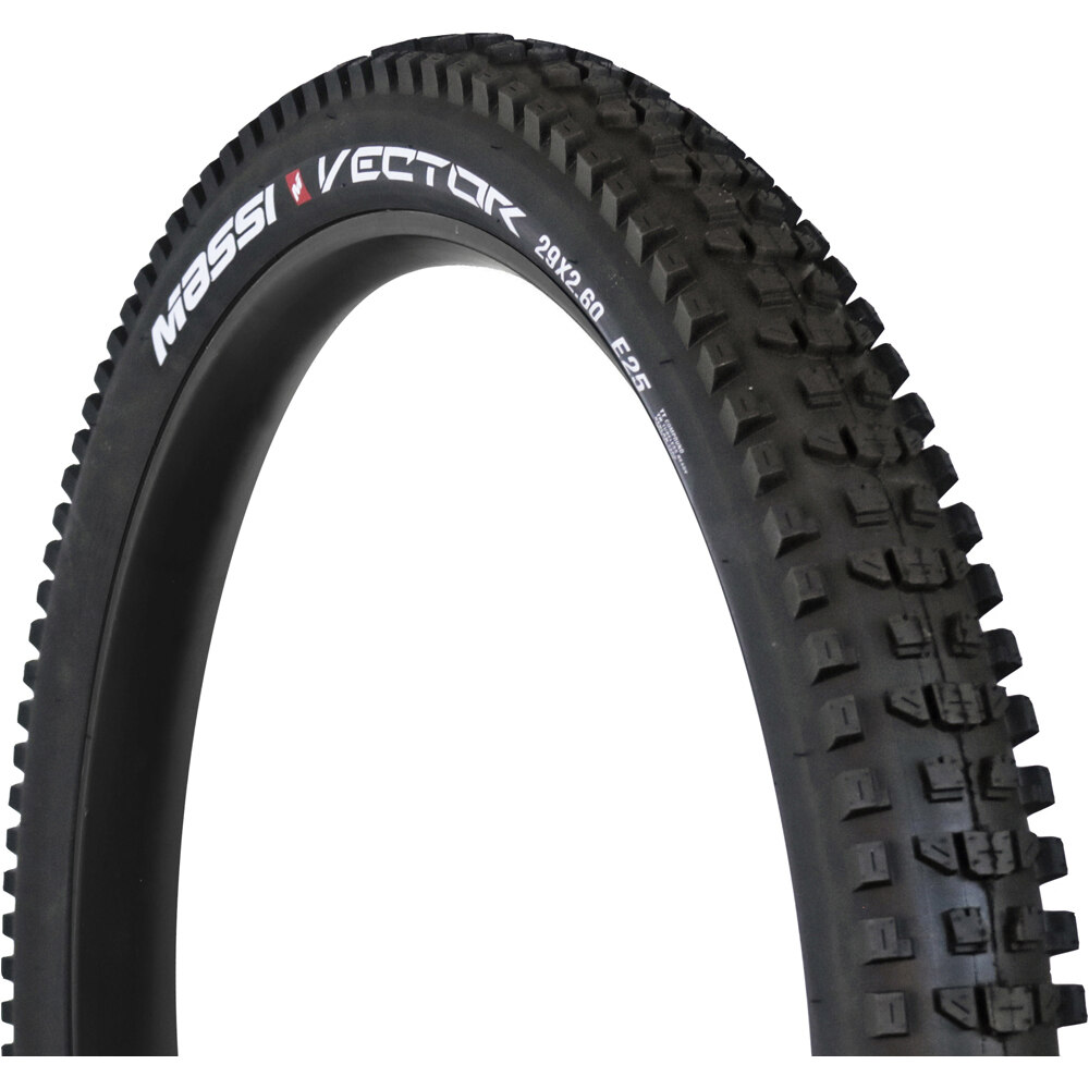 Massi cubiertas mtb CUB.29X2.60 VECTOR E25 TLR A/F vista frontal