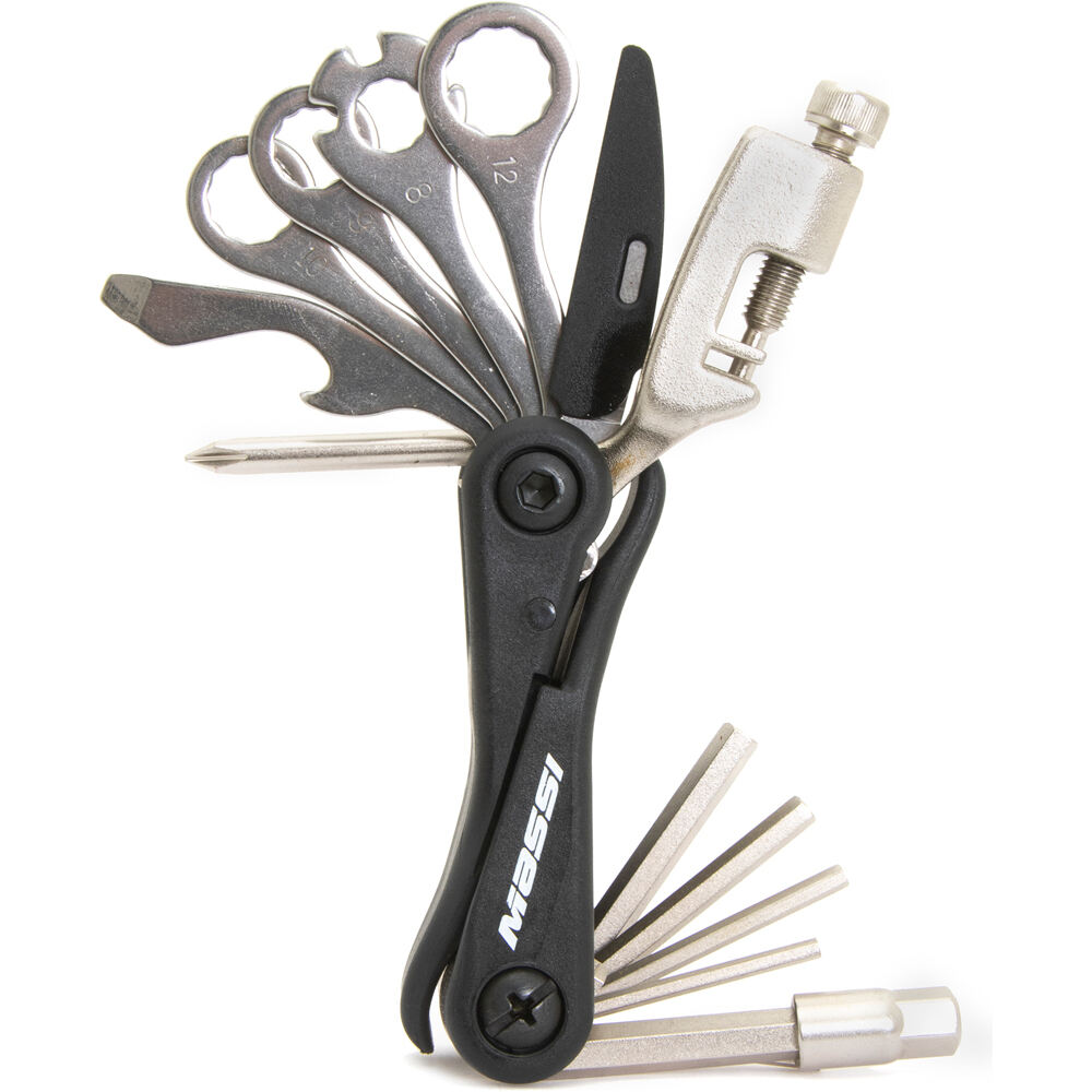 Massi multiherramienta bicicleta LLAVE MULTIHERRAMIENTAS 18 FUNCIONES vista frontal