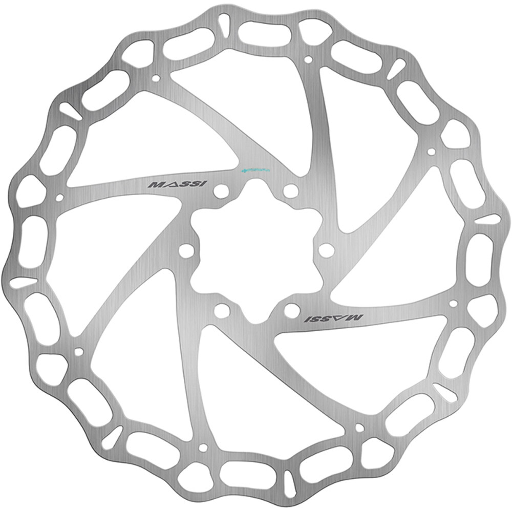 Massi pastillas discos y accesorios freno DISCO 180MM 6STD MASSI 108G C/TORNILLOS vista frontal