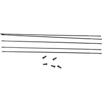 PACK 5 RADIO+TUERCA ROUBAIX DISC 276MM