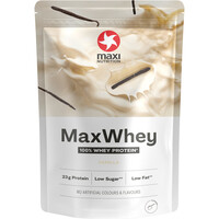 Maxi Nutrition proteínas MaxWhey Vanilla 420 g vista frontal