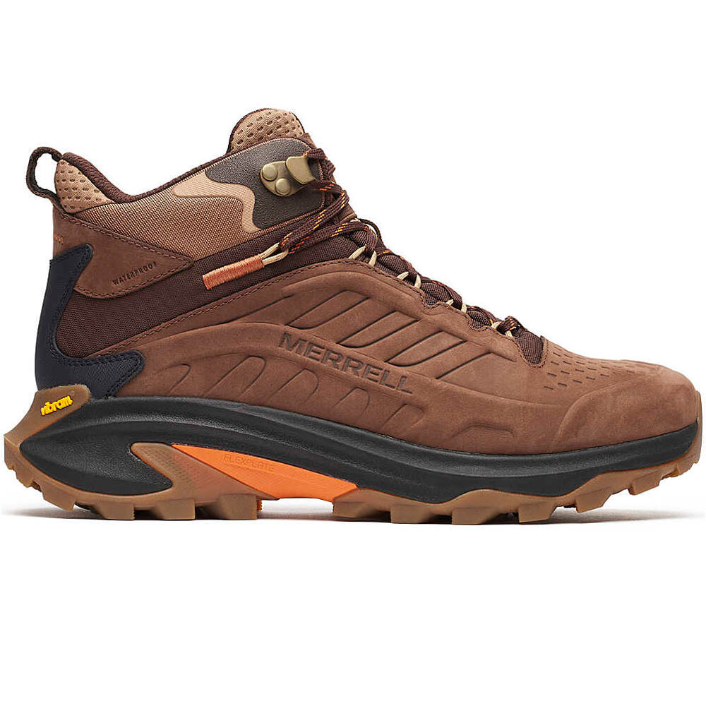 Merrell bota trekking hombre MOAB SPEED 2 LTR MID WP lateral exterior