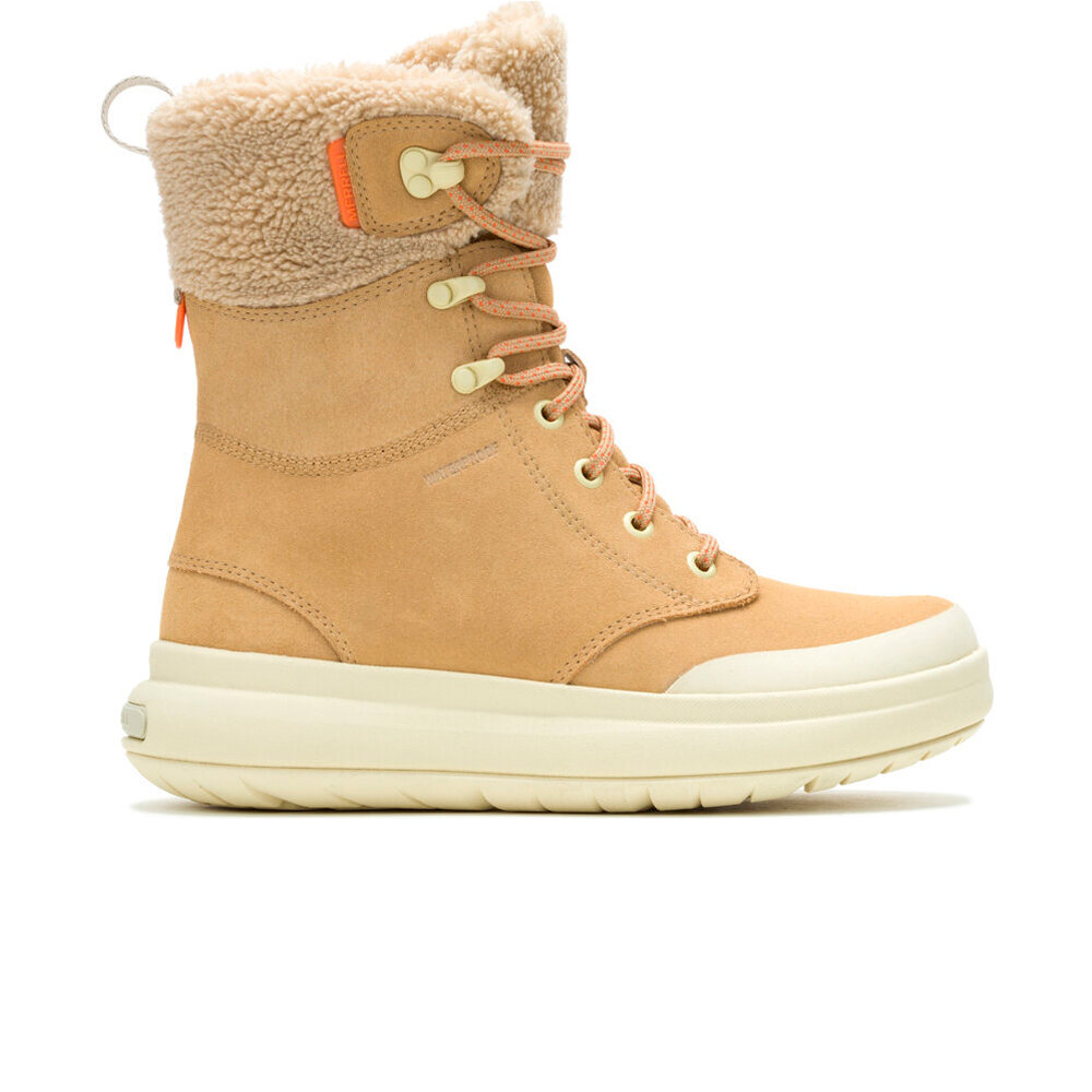 Merrell bota trekking mujer MARQUETTE THERMO TALL ZIP WP lateral exterior