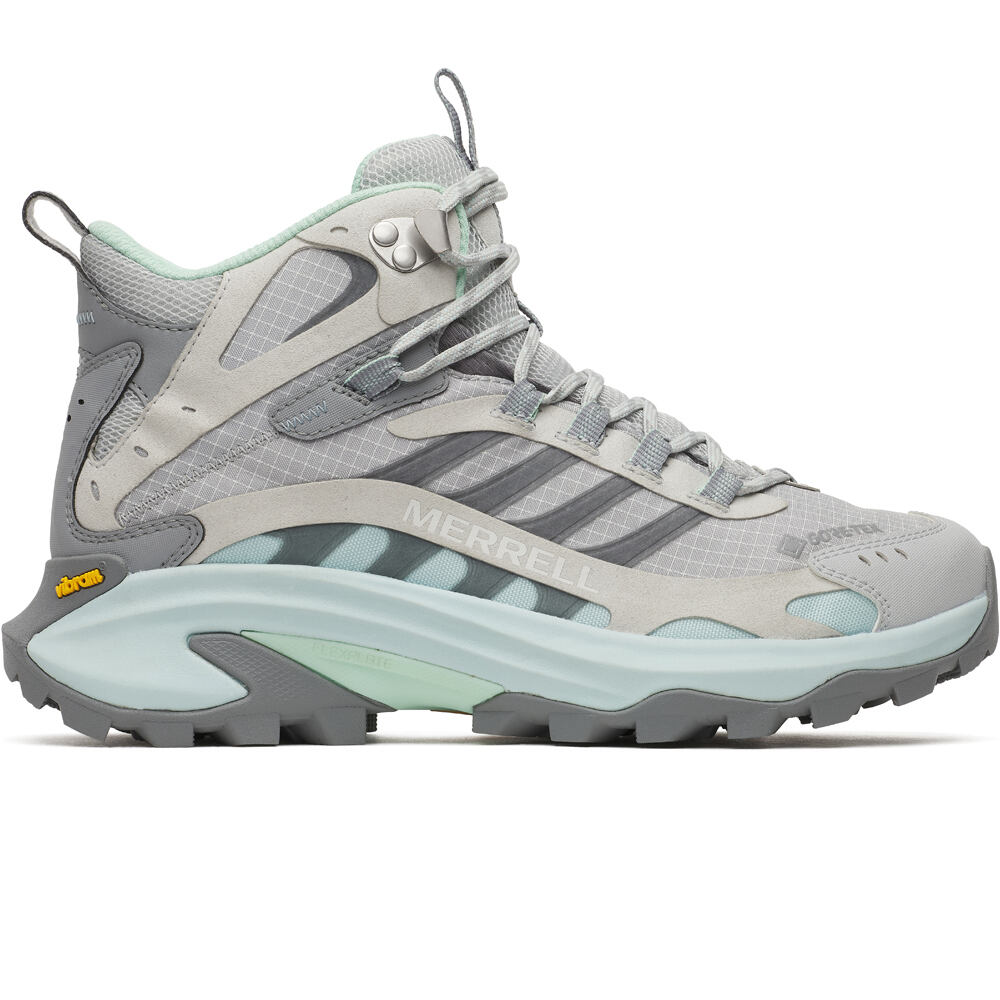 Merrell bota trekking mujer MOAB SPEED 2 MID GTX lateral exterior