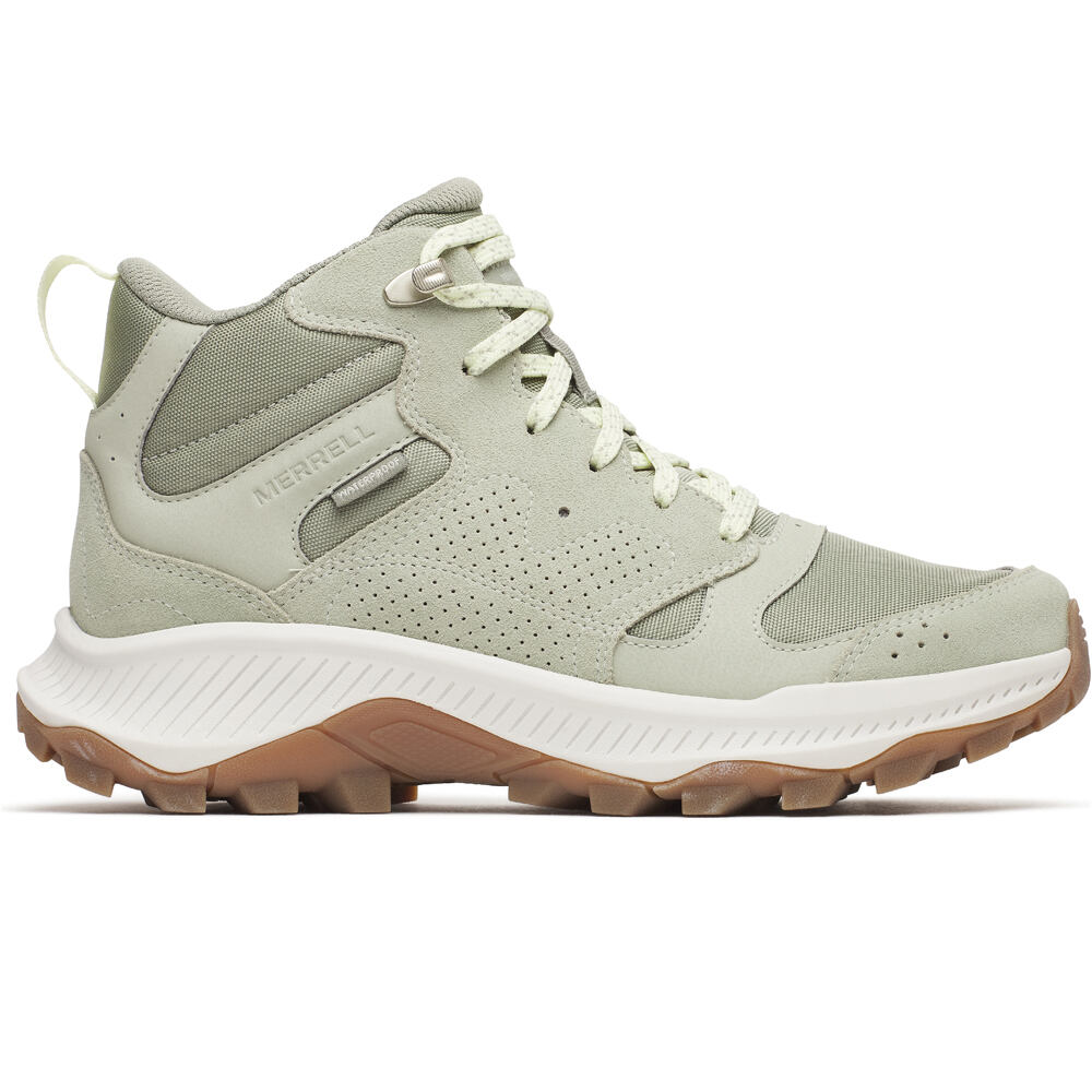 Merrell bota trekking mujer TEMPO SOL MID WP lateral exterior