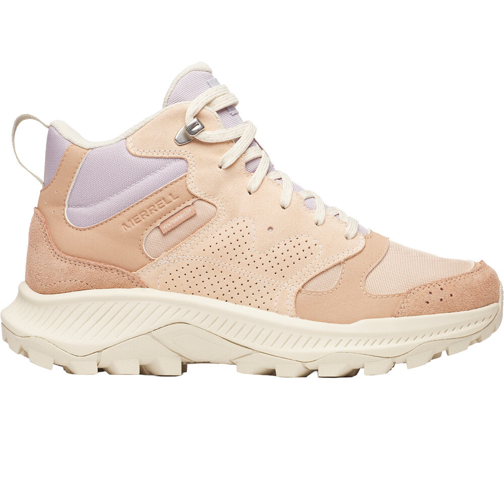 Merrell bota trekking mujer TEMPO SOL MID WP lateral exterior