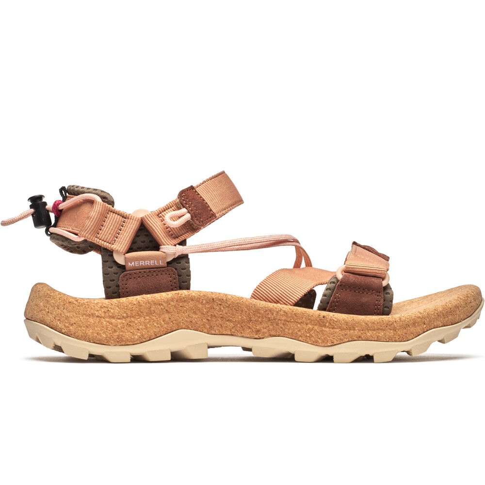 Merrell sandalias trekking mujer SPEED FUSION WEB RMX lateral exterior
