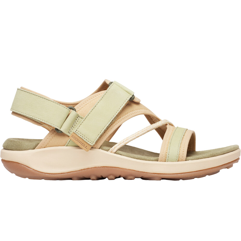 Merrell zueco mujer TERRAN 4 BACKSTRAP lateral exterior