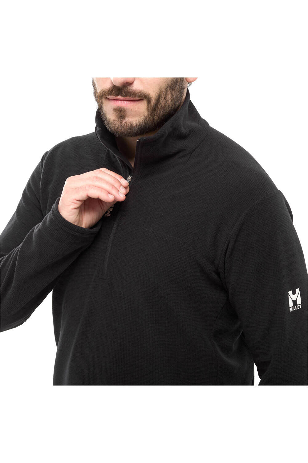 Millet forro polar hombre UBIC LIGHTGRID PO M vista detalle