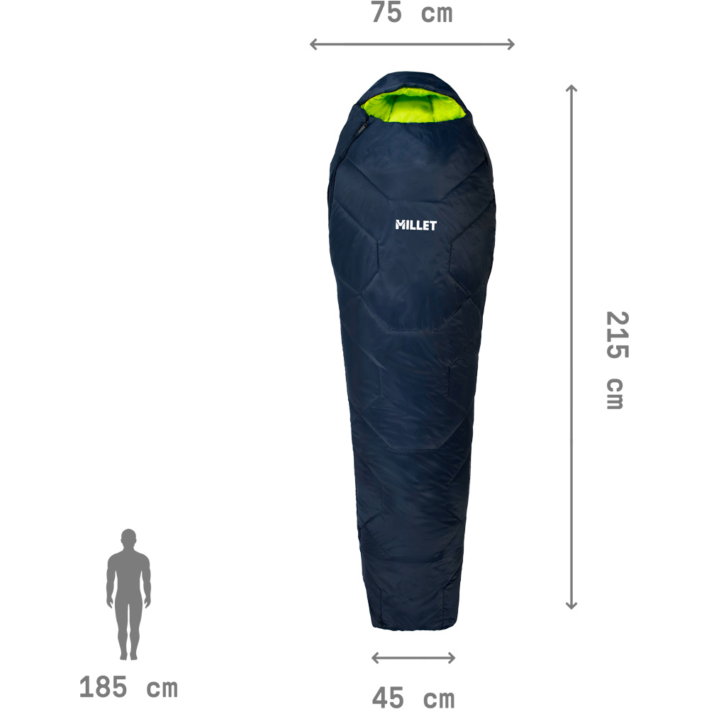 Millet saco de dormir BAIKAL 1100 REG 03