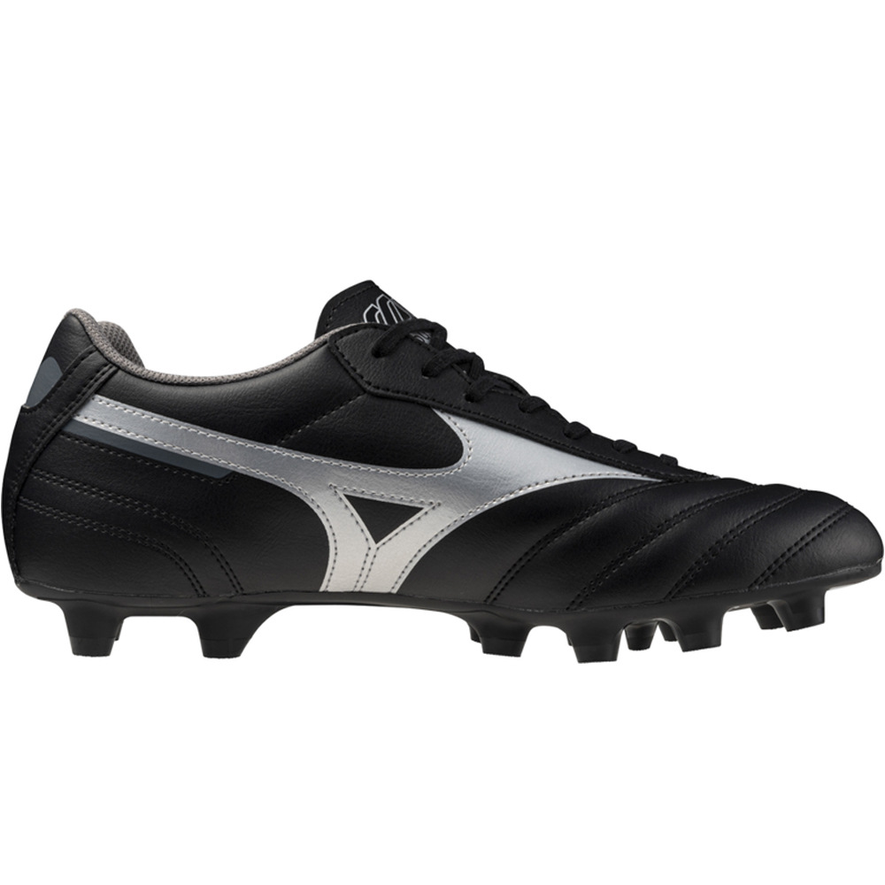 Mizuno botas de futbol cesped artificial MORELIA II CLUB MD NE lateral interior