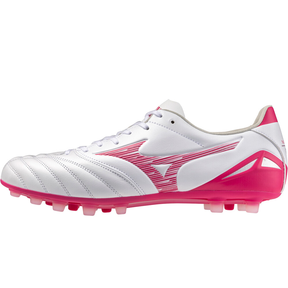 Mizuno botas de futbol cesped artificial MORELIA NEO IV PRO AG lateral exterior