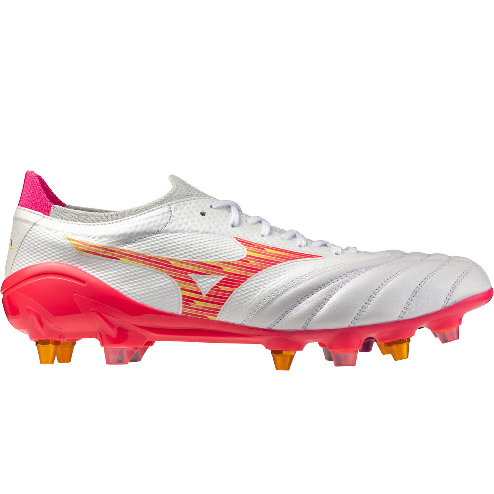 Mizuno botas de futbol cesped natural MORELIA NEO IV ? ELITE MIX lateral exterior