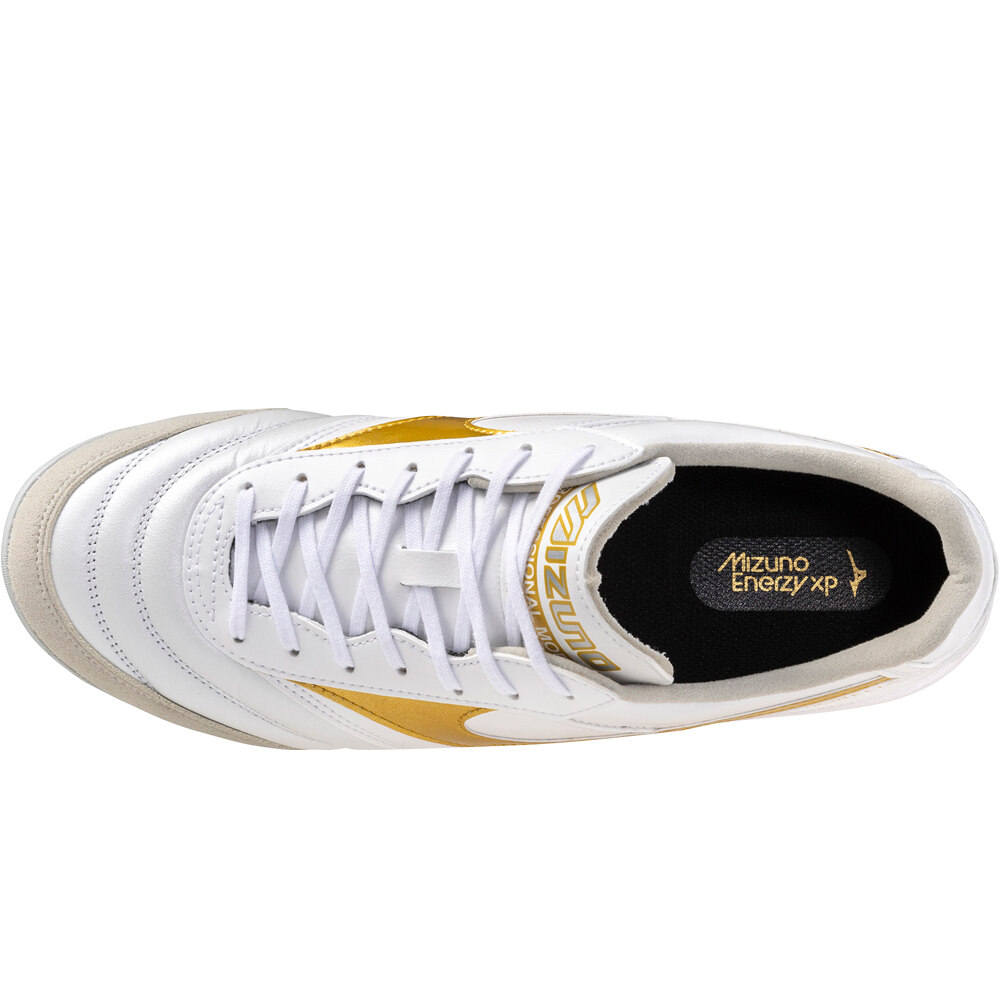 Mizuno botas de futbol multitaco y terreno duro MORELIA SALA ELITE TF vista superior