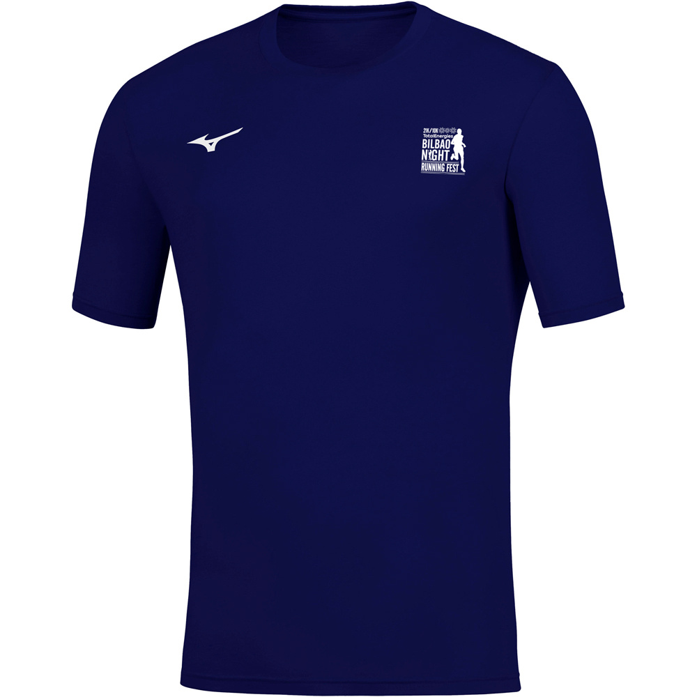 Mizuno camiseta entrenamiento manga corta mujer BNRF FT COTTON Tee vista frontal