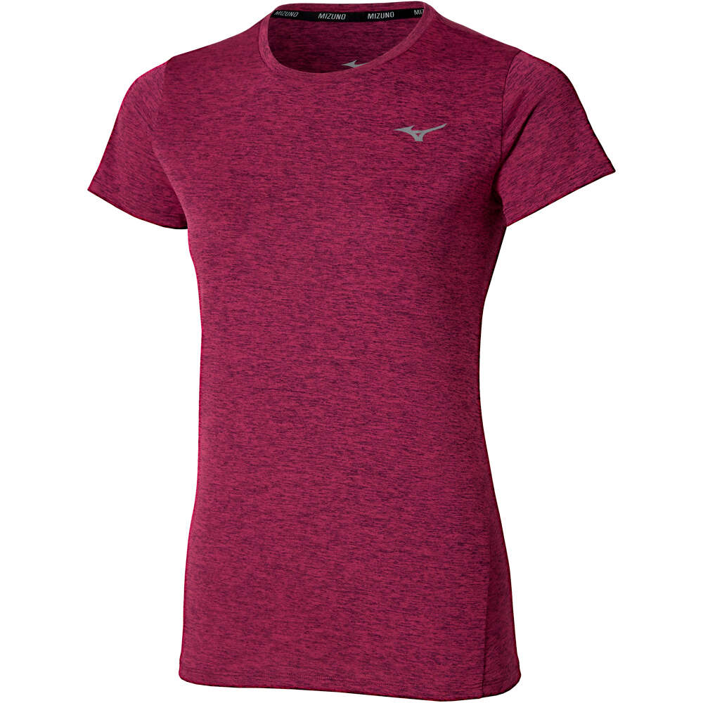 Mizuno camiseta entrenamiento manga corta mujer Impulse Core Tee(W) vista frontal