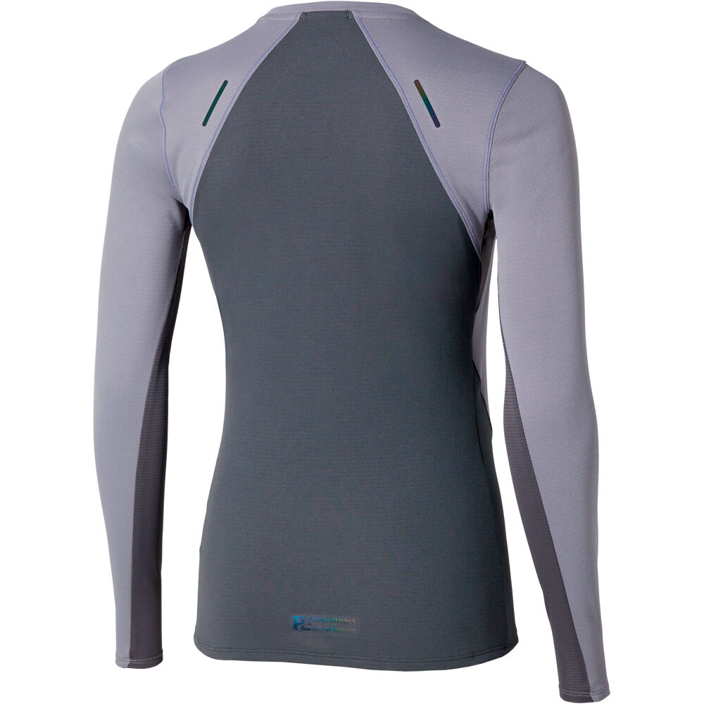 Mizuno camiseta entrenamiento manga corta mujer Tech Thermal Charge LS Tee vista trasera