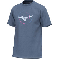 Mizuno camiseta fitness hombre Athletic RB T-shirt vista detalle