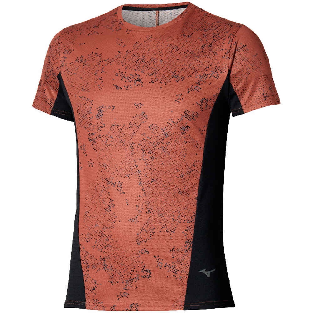 Mizuno camiseta técnica manga corta hombre Active DryAeroFlow Graphic Short Sleeve Tee vista frontal