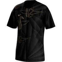 Mizuno camiseta técnica manga corta hombre Active DryAeroFlow Graphic Short Sleeve Tee vista frontal