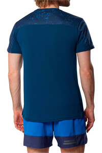 Mizuno camiseta técnica manga corta hombre Active DryAeroFlow Graphic Short Sleeve Tee vista trasera