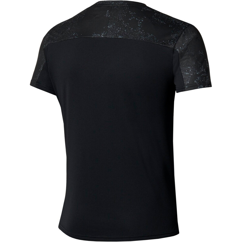 Mizuno camiseta técnica manga corta hombre Active DryAeroFlow Graphic Short Sleeve Tee vista trasera