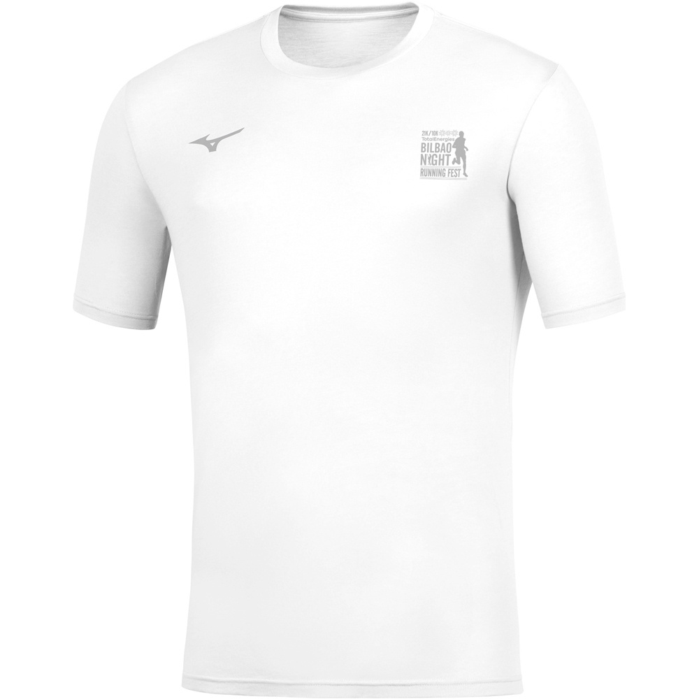 Mizuno camiseta técnica manga corta hombre BNRF FT COTTON Tee U vista frontal