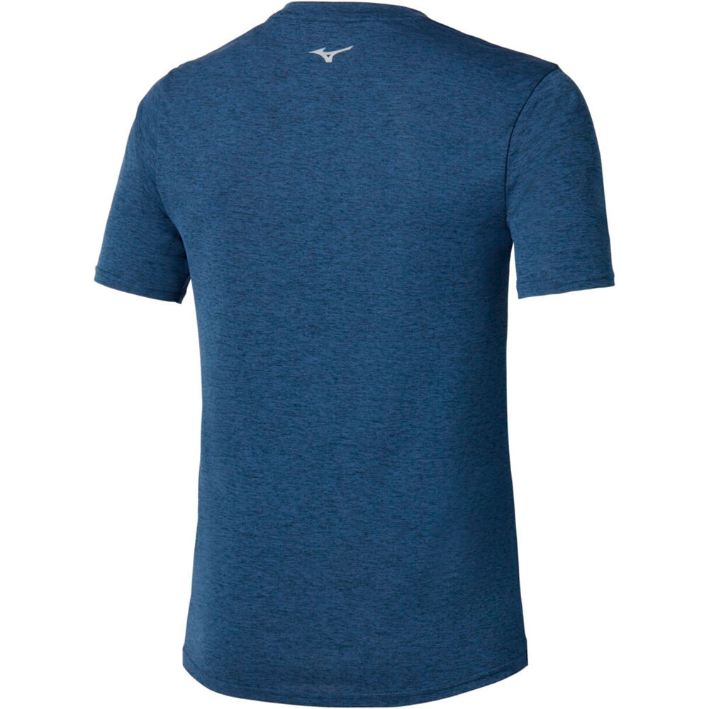 Mizuno camiseta técnica manga corta hombre Core Run Short Sleeve Tee vista trasera