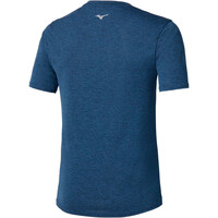 Mizuno camiseta técnica manga corta hombre Core Run Short Sleeve Tee vista trasera