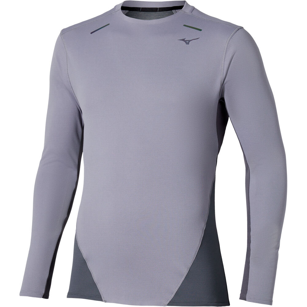 Mizuno camiseta técnica manga larga hombre Tech Thermal Charge LS Tee vista frontal