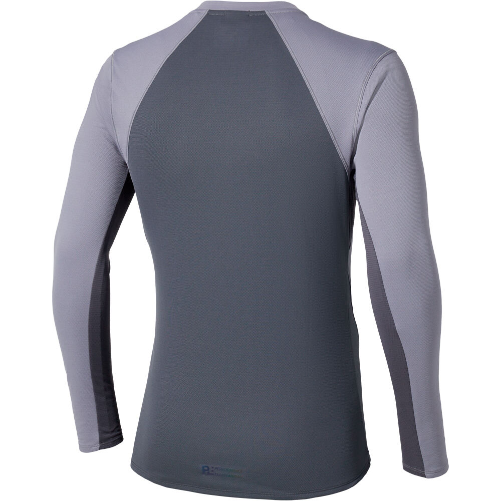 Mizuno camiseta técnica manga larga hombre Tech Thermal Charge LS Tee vista trasera