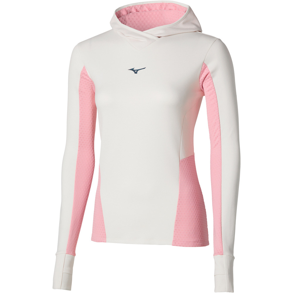 Mizuno camiseta técnica manga larga mujer Active Warm Hdd LS vista detalle