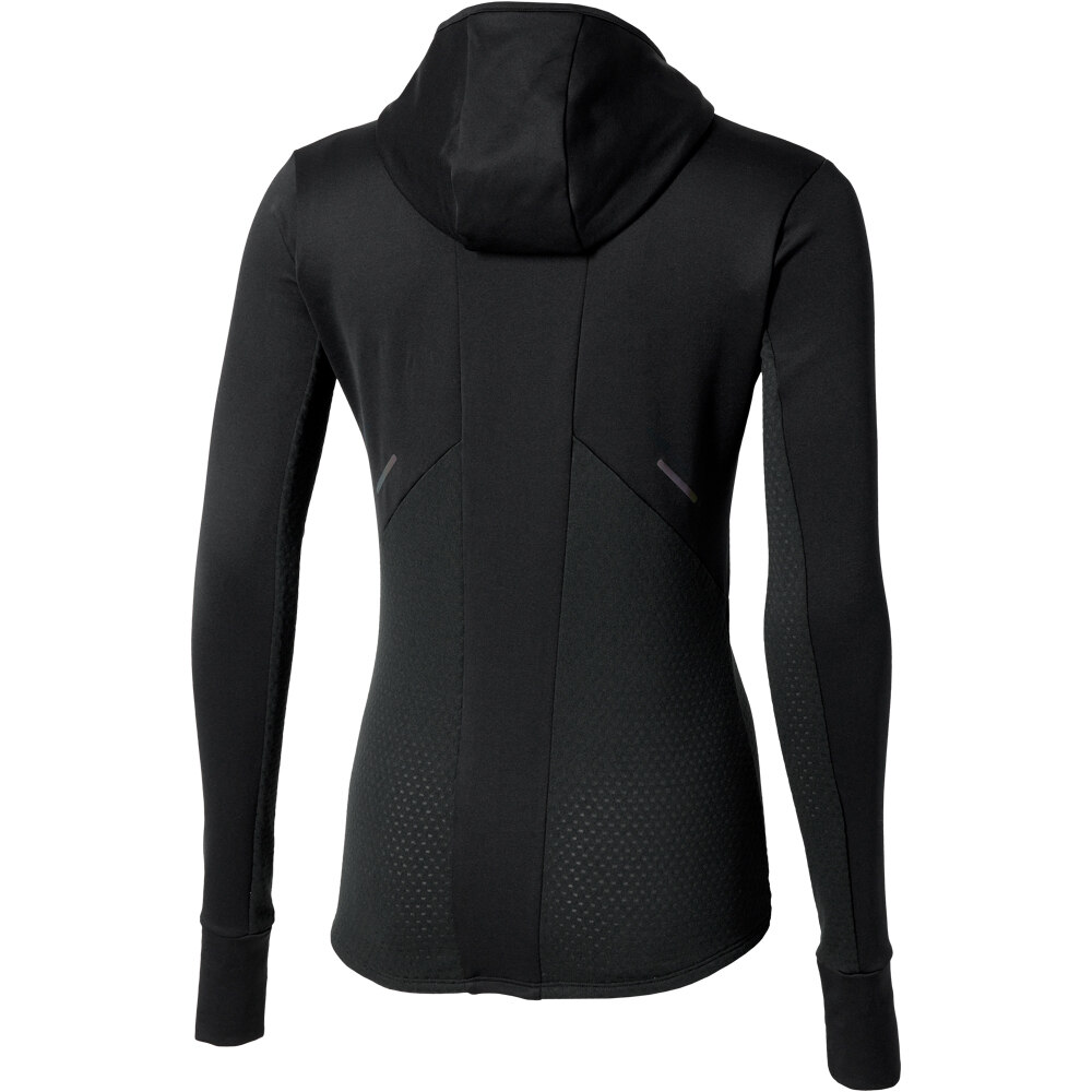Mizuno camiseta técnica manga larga mujer Active Warm Hdd LS vista trasera