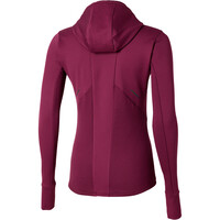 Mizuno camiseta técnica manga larga mujer Active Warm Hdd LS vista trasera