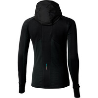 Mizuno camiseta técnica manga larga mujer Active Warm Hybrid FZ Hd LS vista trasera