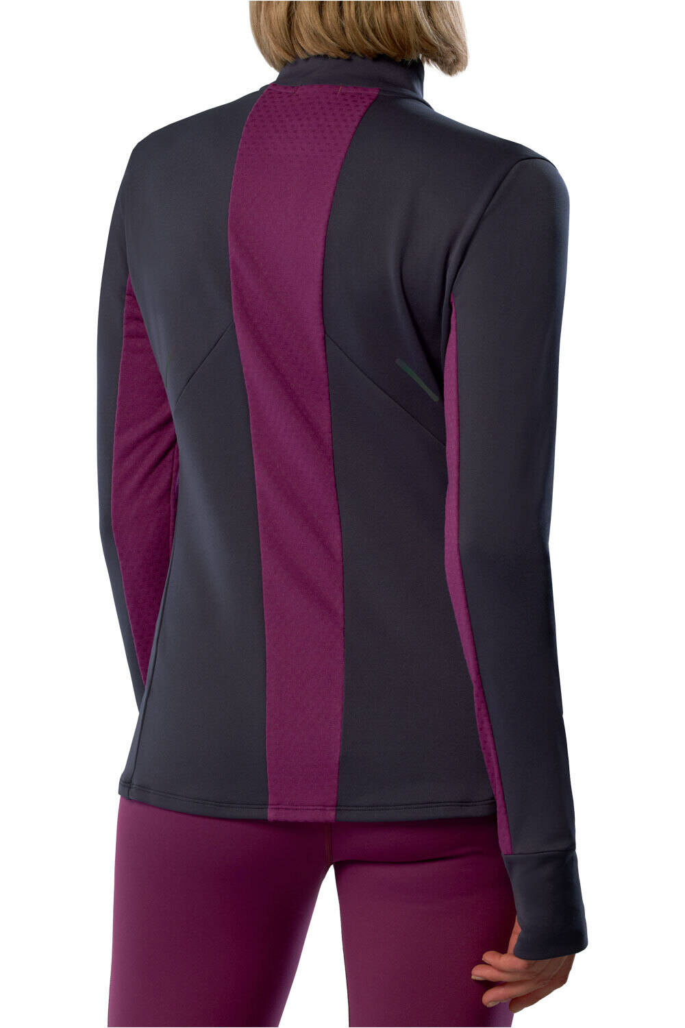 Mizuno camiseta técnica manga larga mujer Active Warm HZ LS vista trasera