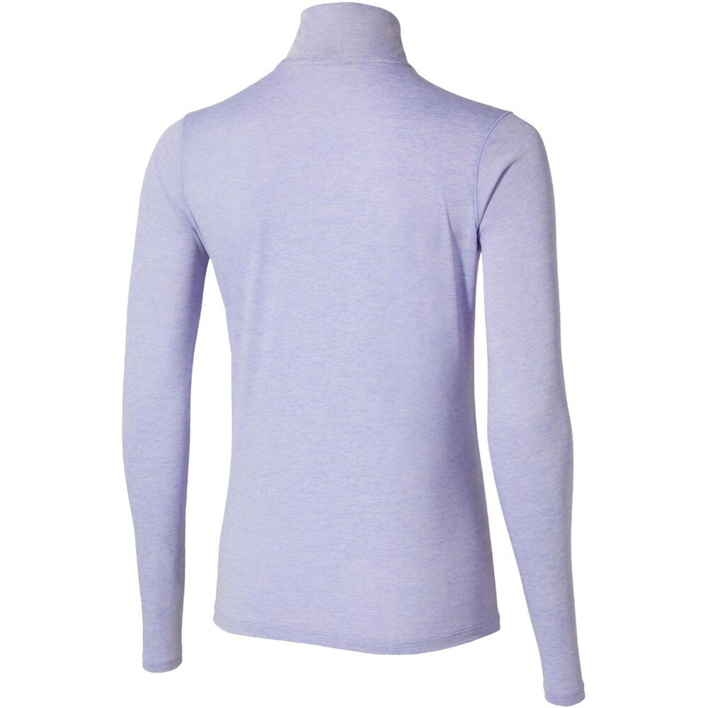 Mizuno camiseta técnica manga larga mujer Core Impulse HZ LS Tee(W) vista trasera
