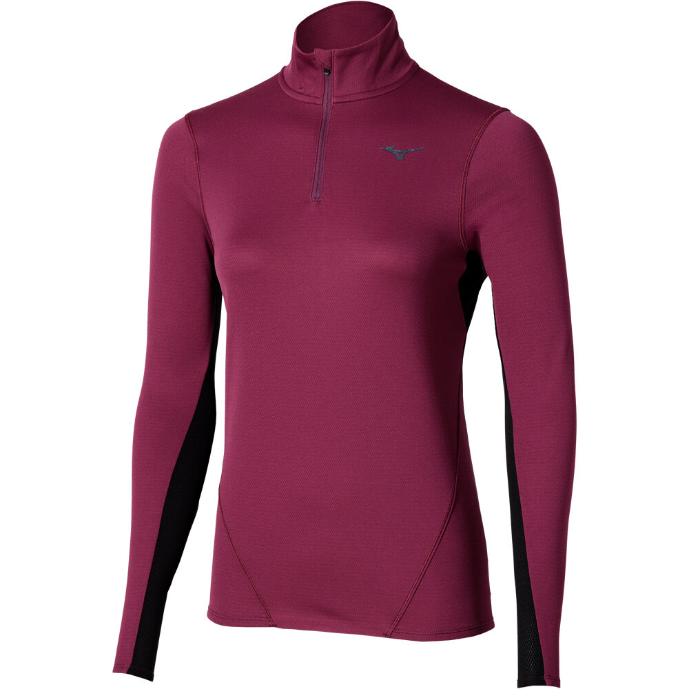 Mizuno camiseta técnica manga larga mujer Tech Thermal Charge HZ LS T vista frontal
